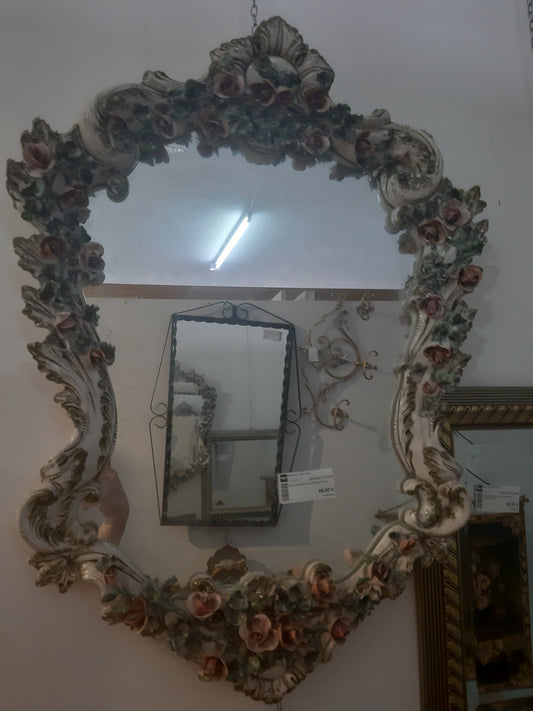Vecchio Specchio Capodimonte R.