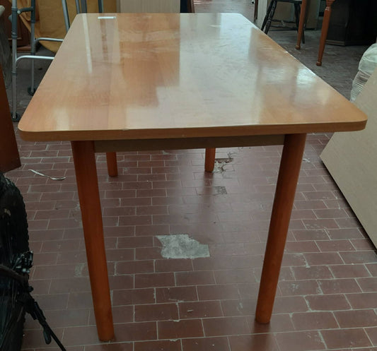 Tavolo Allungabile Noce Chiaro Base R.