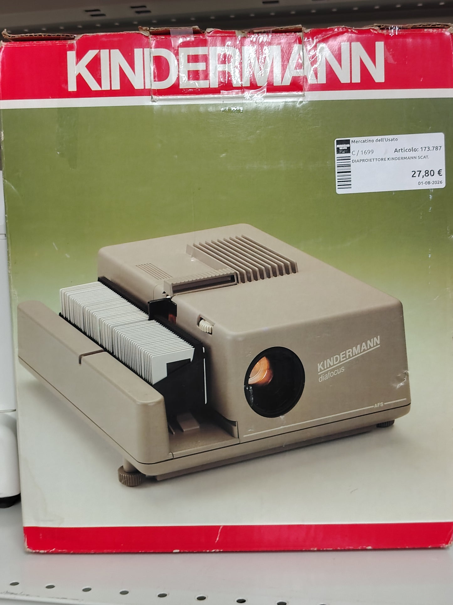 Diaproiettore Kindermann Scat.