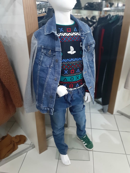 Maglietta Play Station Mis 7/8 Anni