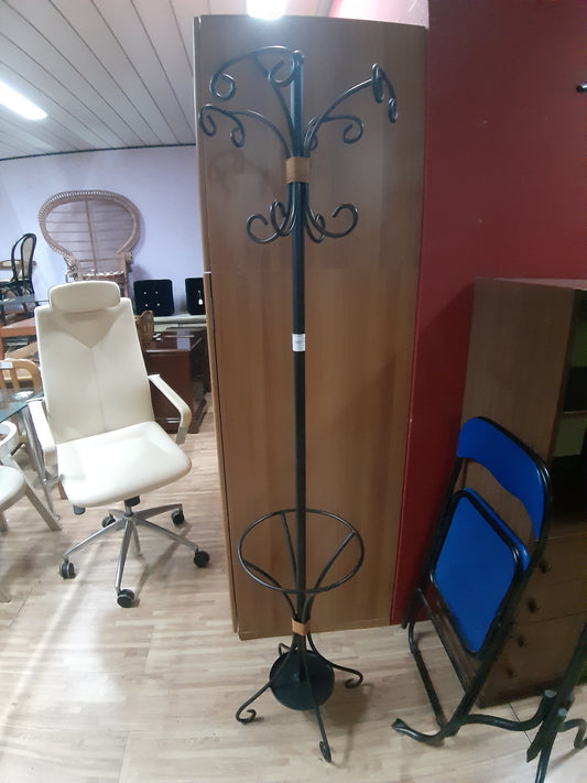 Attaccapanni Ferro Battuto Con Porta Ombrelli