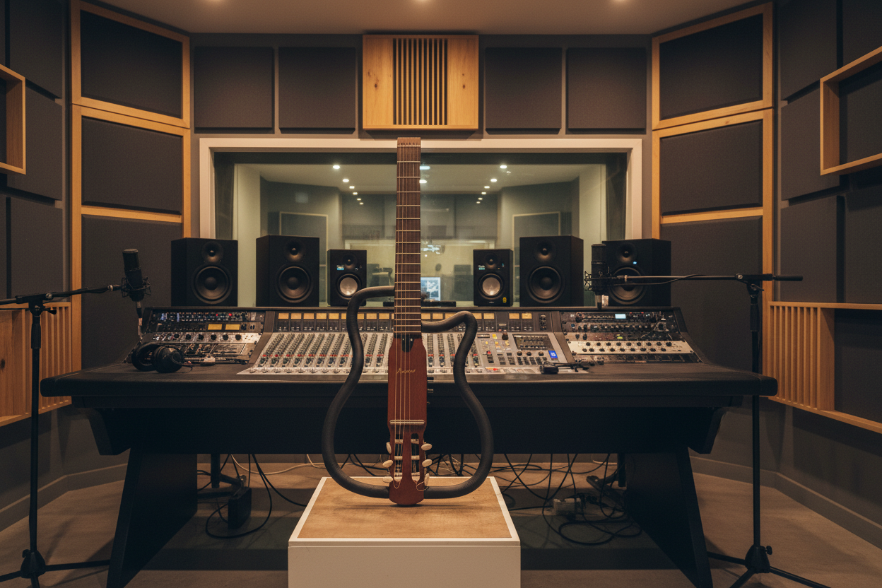 Chitarra Arrow Silent R. Con Custodia