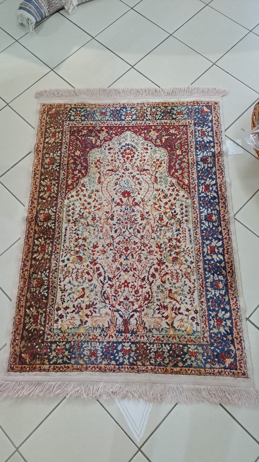 Tappeto Persiano (iran) 200x119 Preghiera Con Aironi