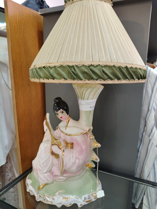 Lampada Da Tavolo In Ceramica Stile Orientale