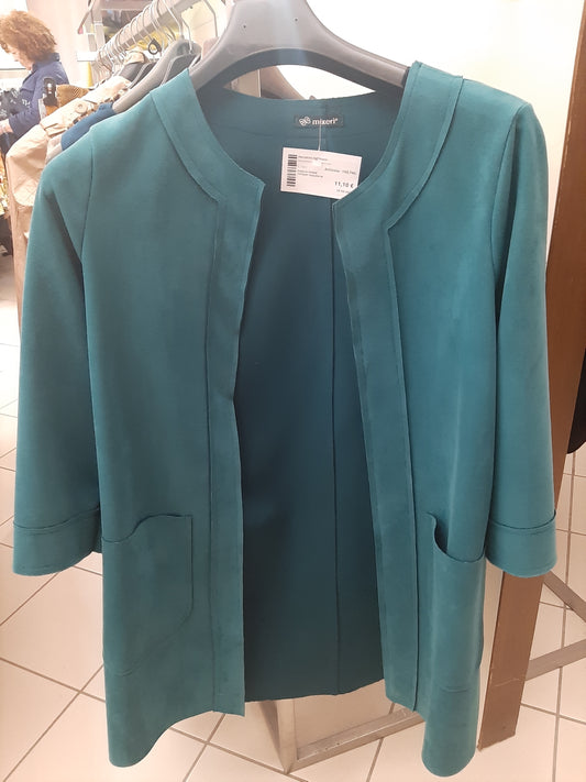 Giacca Verde Tiffany Misura M