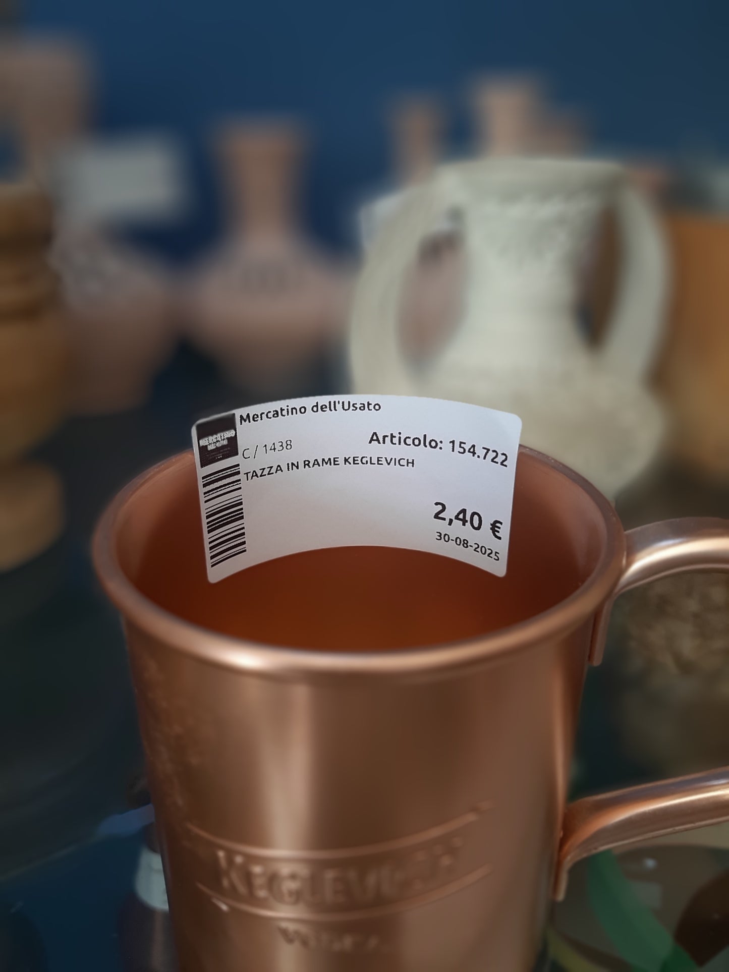 Tazza In Rame Keglevich
