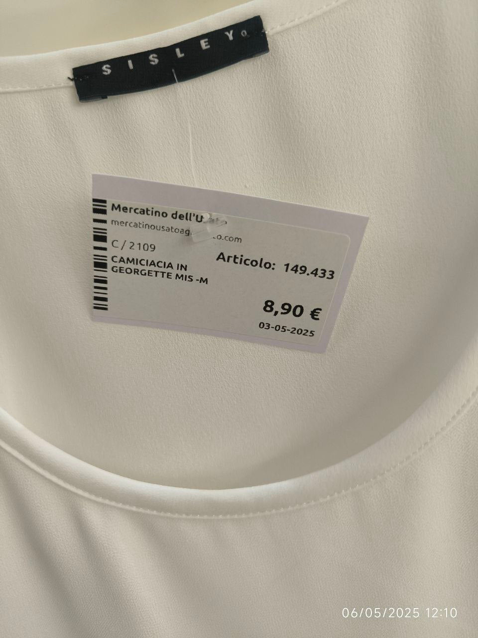 Camiciacia In Georgette Mis -m