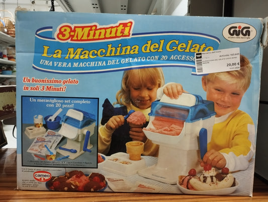 La Macchina Del Gelato Gioco Bimbi Anni 80