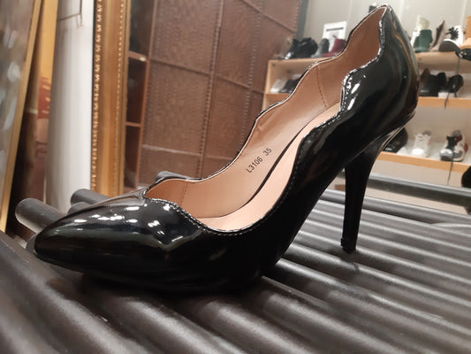 Decollette Nere Lucide Gogo Mis 35