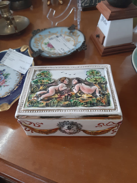 Cofanetto Ceramica Capodimonte