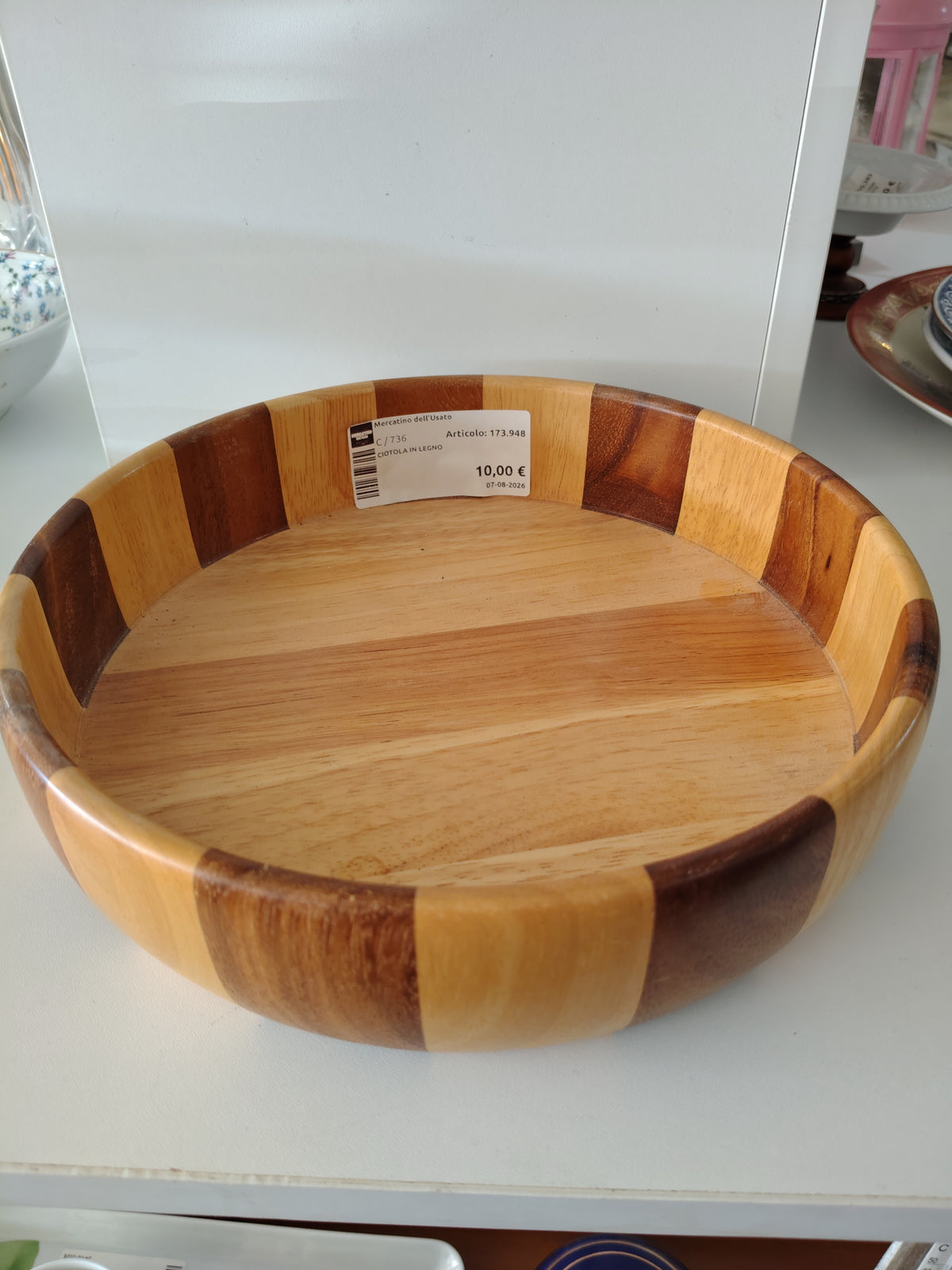 Ciotola In Legno