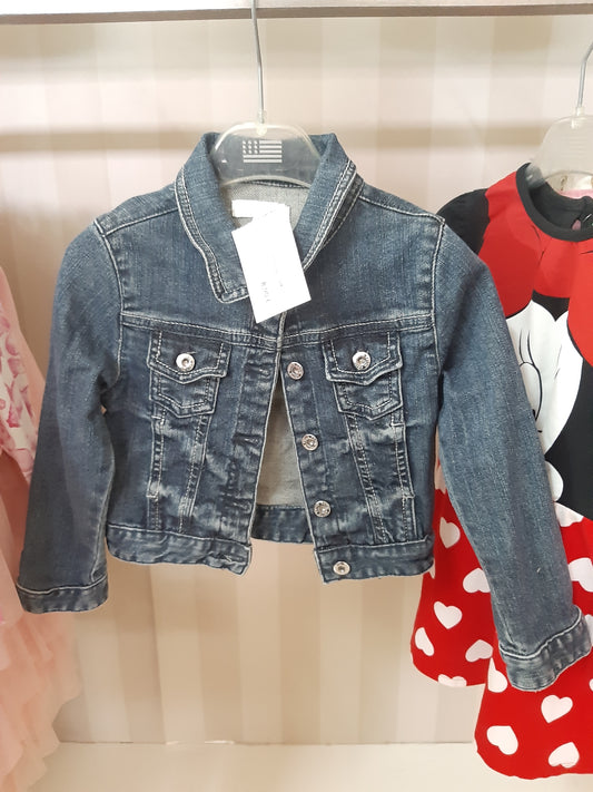 Giubotto In Jeans  Bimba  Mis 4 Anni