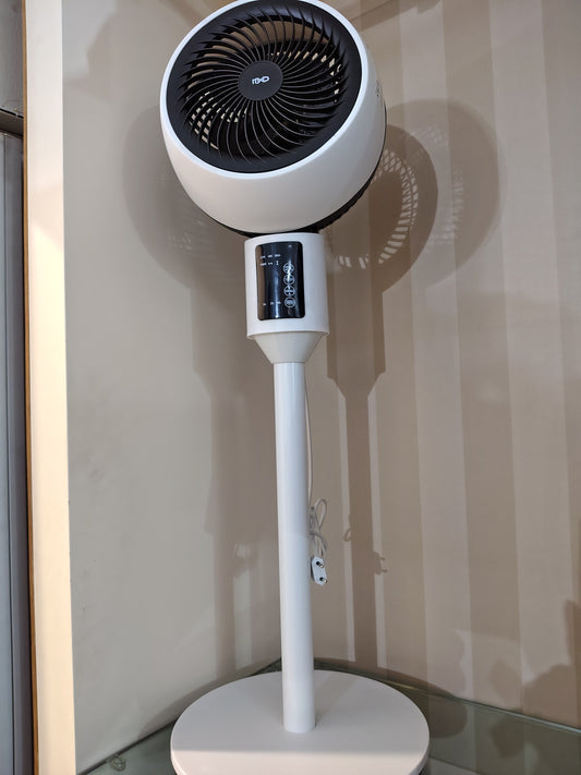 Ventilatore Digitale Con Tlc Bianco E Nero + Scatola