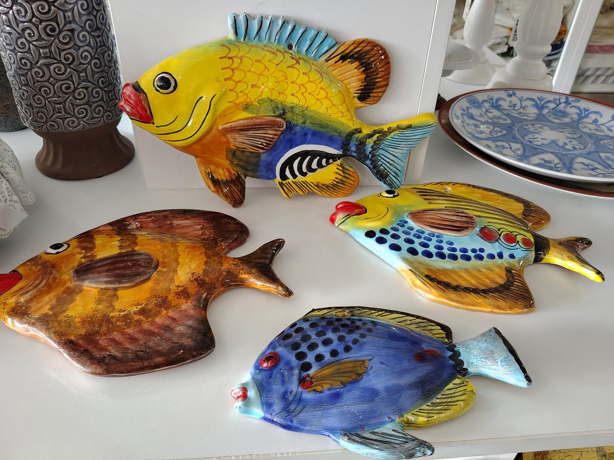 Pesce In Ceramica Da Parete