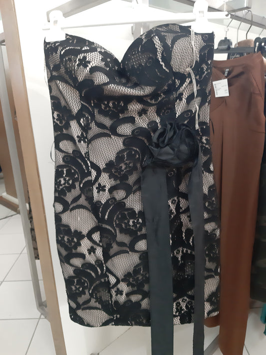 Vestito In Pizzo Fervente Ms Sm