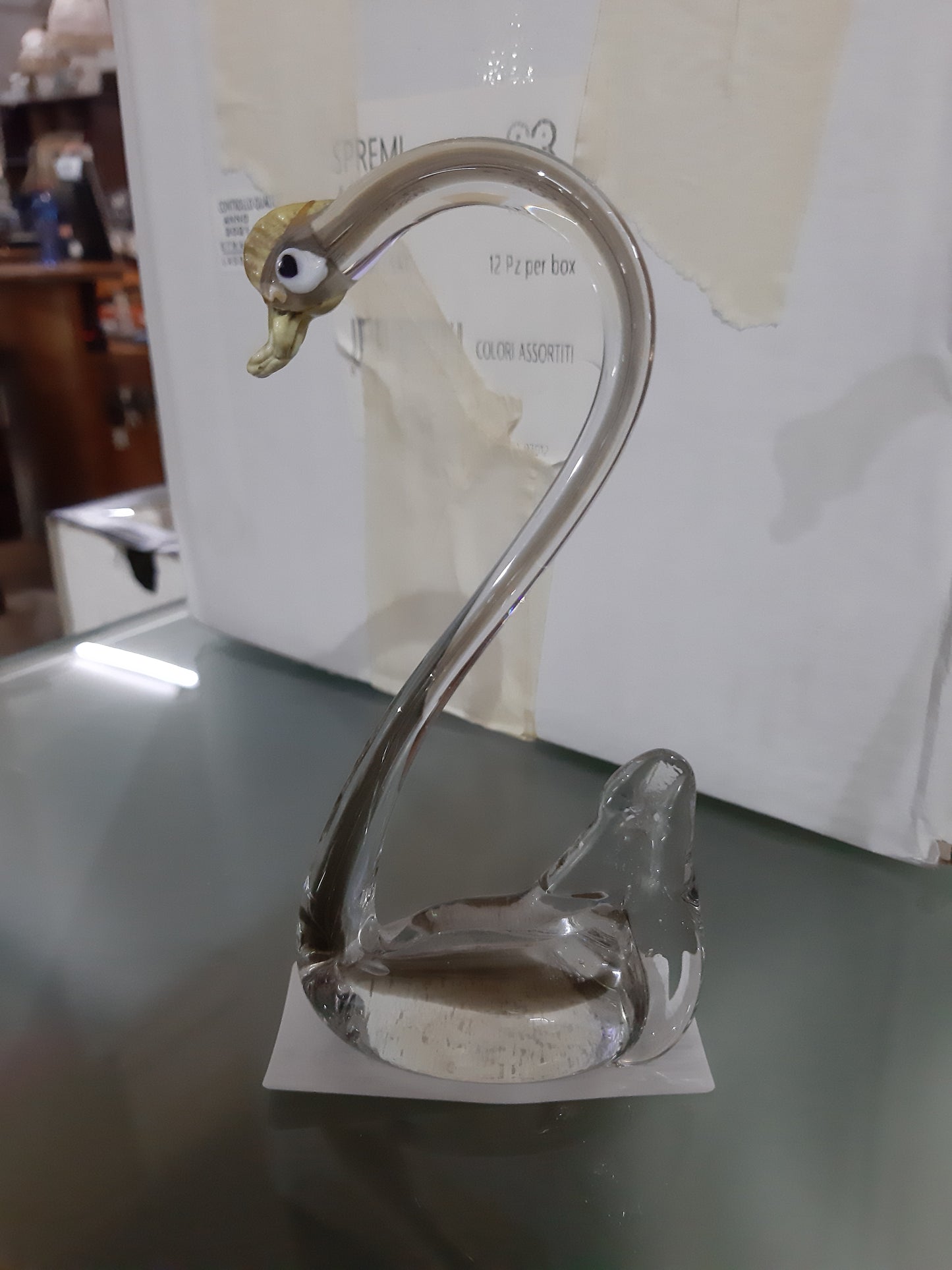 Cigno In Vetro Murano