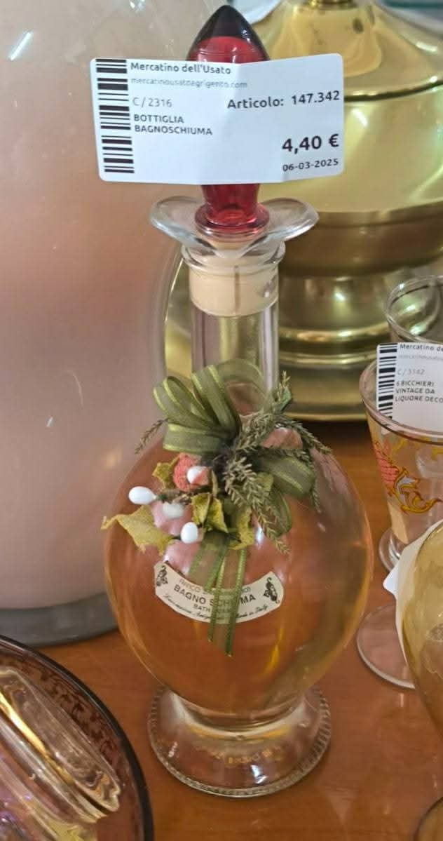 Bottiglia Bagnoschiuma